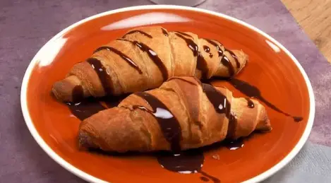 Milk Chocolate Croissants