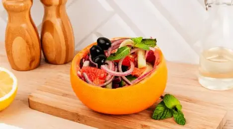 Insalata marocchina con pompelmo