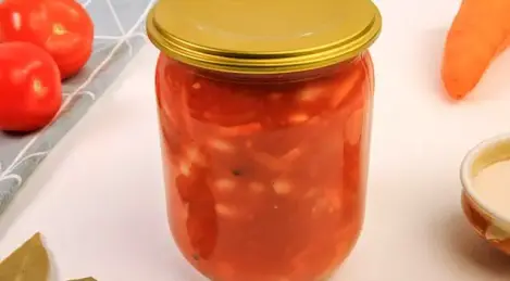 Salade de haricots pour l'hiver