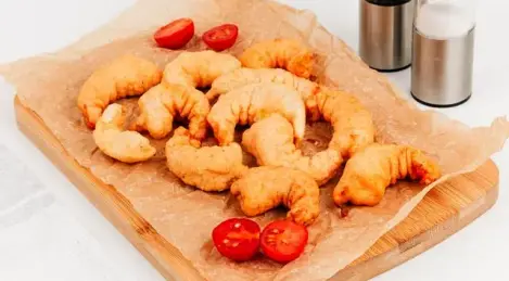Crevettes panées à la bière