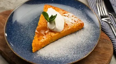 Kürbiskuchen