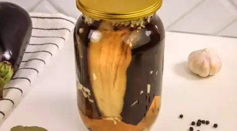 Pickled eggplants for the winter