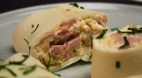 Rollo de queso procesado