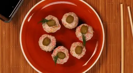 Raffaello aux bâtonnets de crabe et au fromage