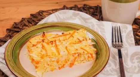 Pastel de col con kéfir