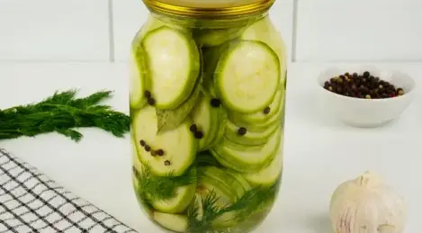 Zucchini für den Winter