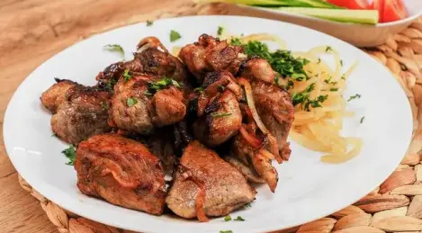 Shashlik con maionese
