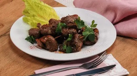 Shashlik à la poêle