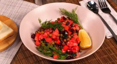 Vinaigrette mit frischer Gurke
