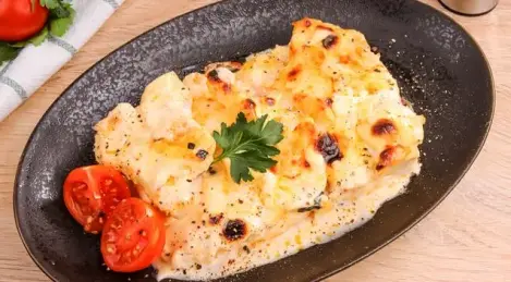 Hähnchen in Käsesauce