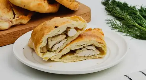 Chicken and Onion Pies