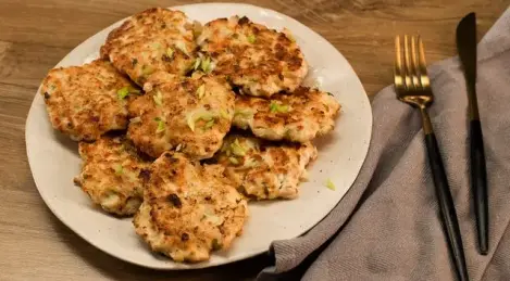Escalopes de filet de poulet hachées