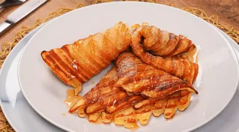 Luftige Waffeln