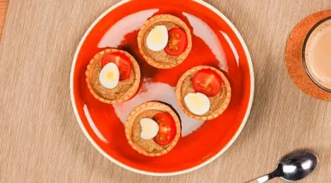 Tartaletas con paté
