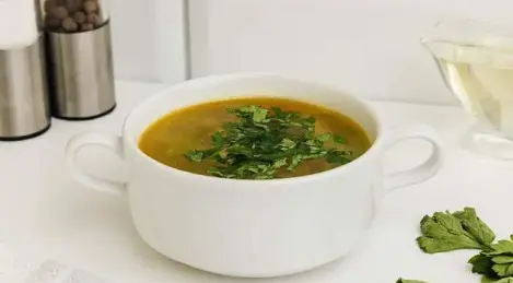 Fresh cabbage soup