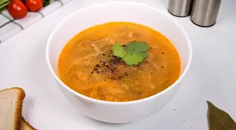 Soupe de cornichons au chou
