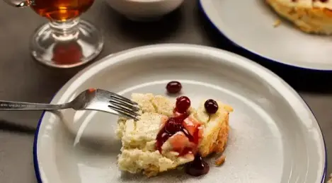 Casserole de fromage cottage