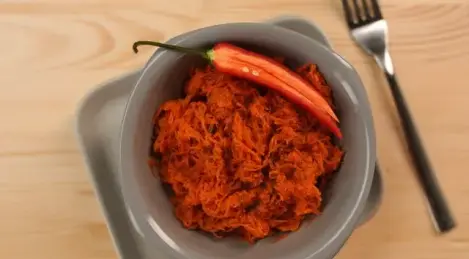 Korean carrots at home