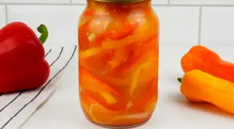 Bell pepper salad for the winter
