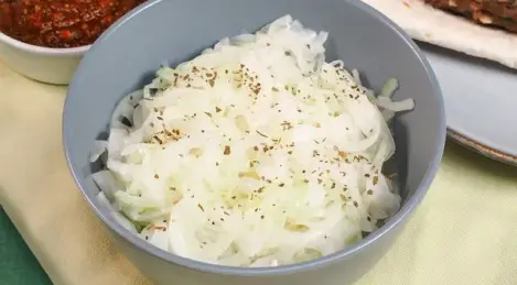 Onions for lula kebab