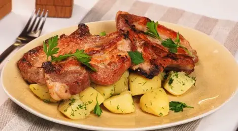 Escalope de porc à la poêle