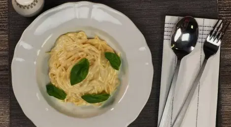 Pâtes à la sauce crémeuse au fromage