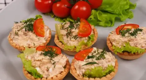 Tartelettes au thon en conserve