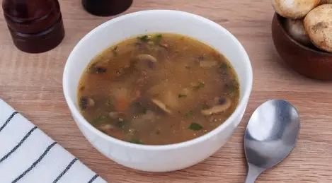 Fastenkohlsuppe mit Pilzen