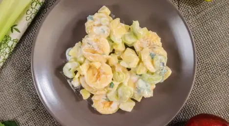 Banana, Apple and Celery Salad