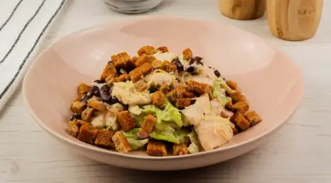 Salad with chicken breast