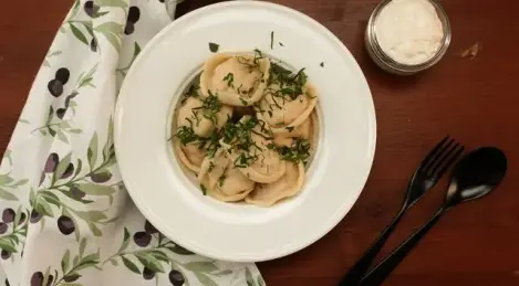 Dumplings con pescado