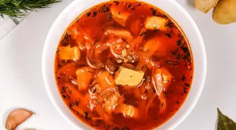 Borscht con cavolo