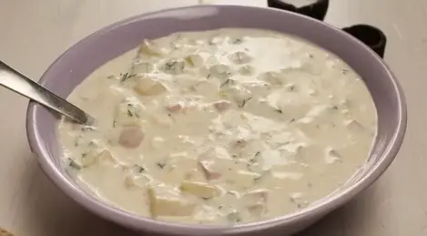 Okroshka mit Kefir