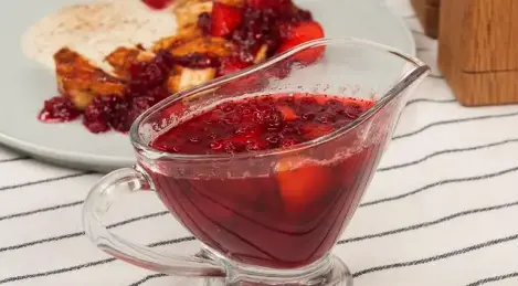 Confiture d'airelles aux pommes